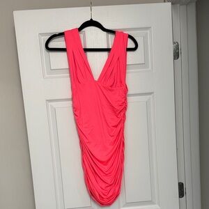 Amazon Women's Mini Dress - Vibrant Pink